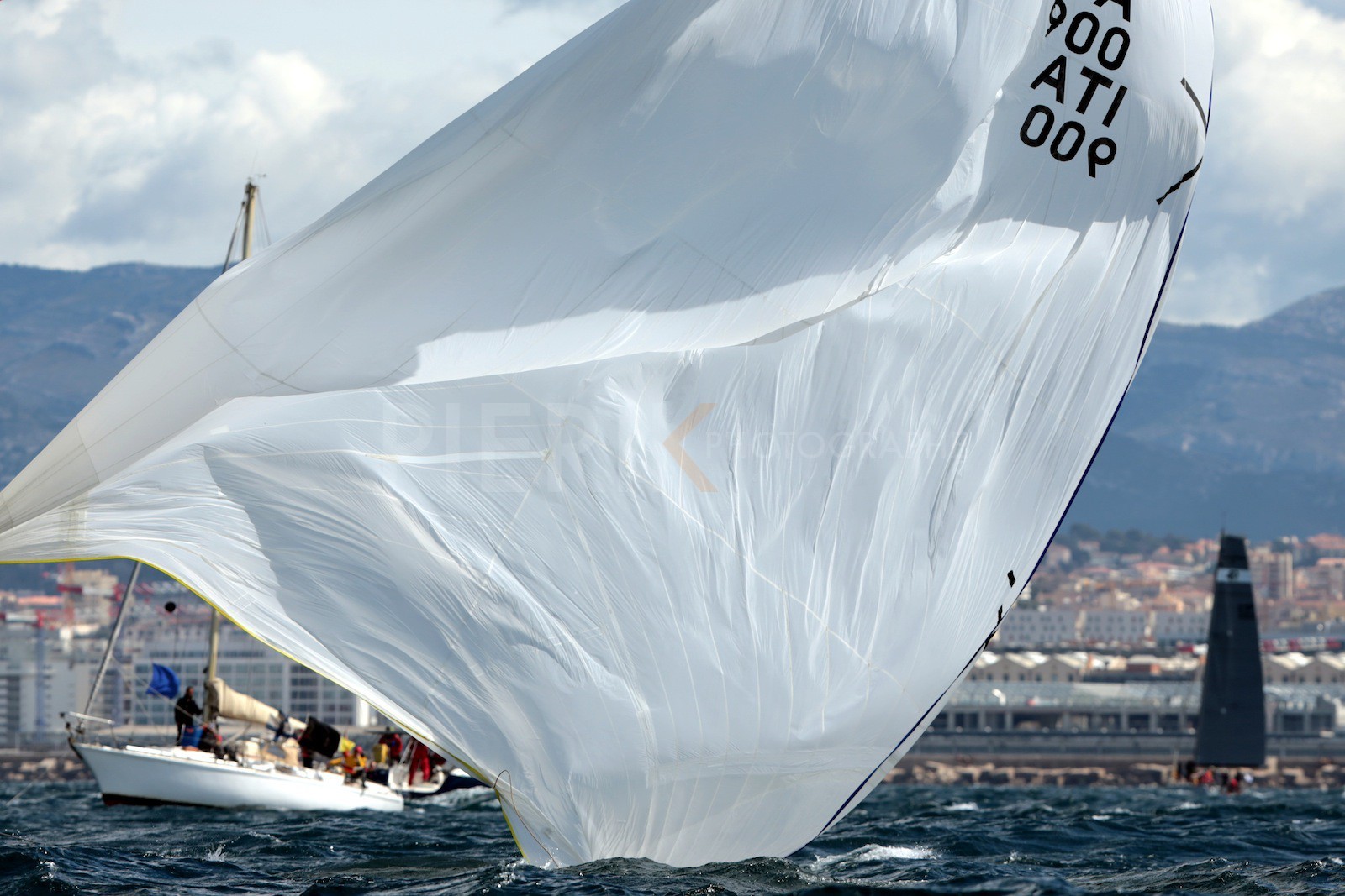 Lâcher de soi devant le bateau comité
