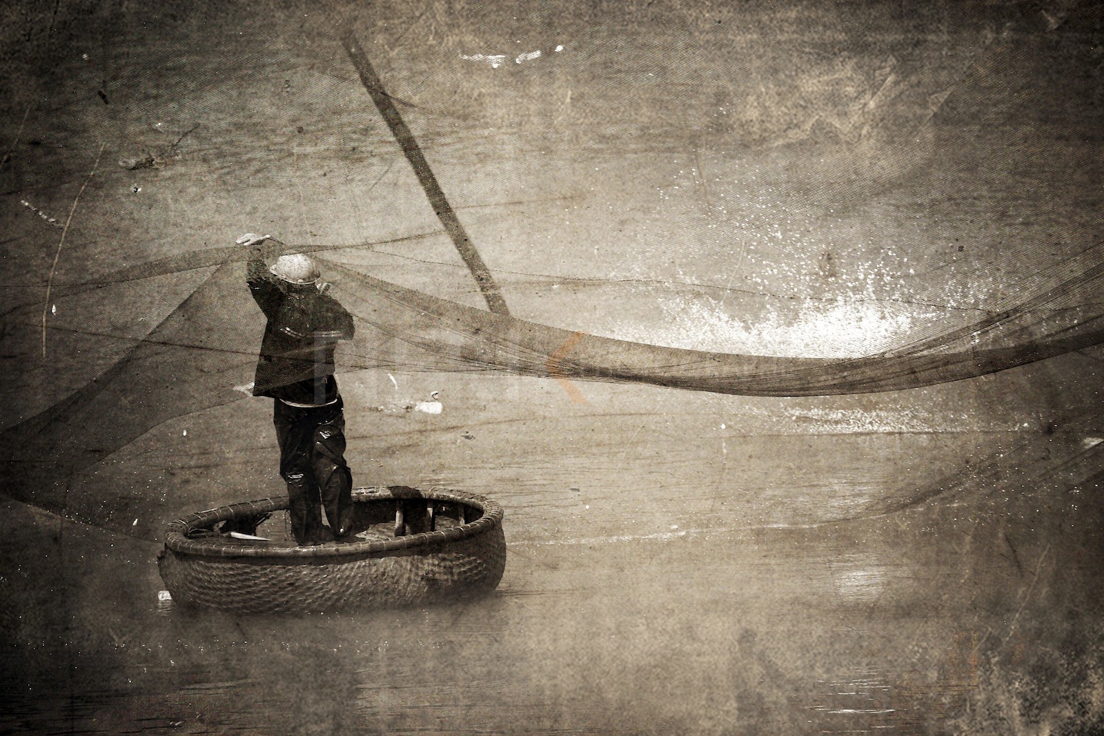 Pêche au filet, Phan Thiet Pêche au filet, Phan Thiet