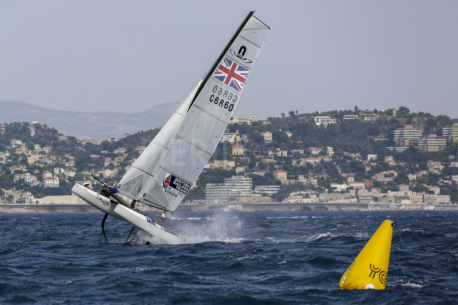 Marseille France is hosting more than 200 sailors from 28 nations for the 2018 Junior Worl Championship of 49er, 49erFX and Nacra 17. Held from 28 august to 1st september 2018. © Pierick Jeannoutot