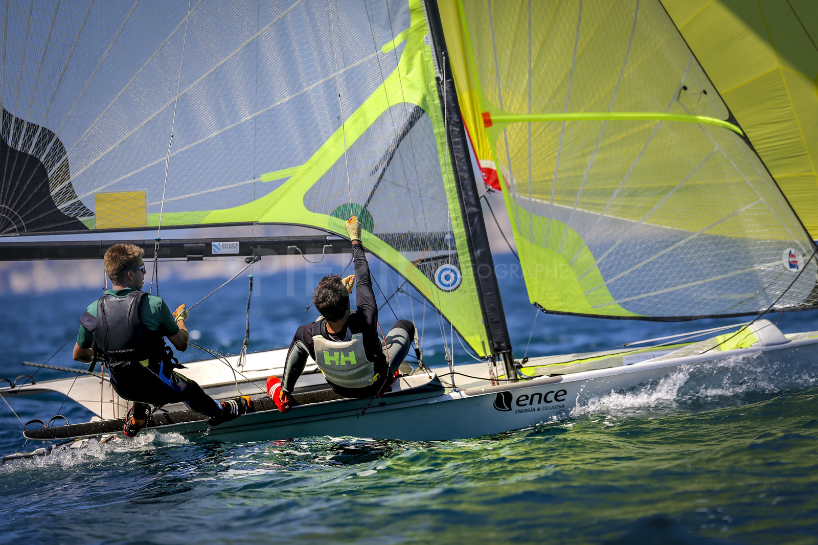 Marseilles France is hosting more than 200 sailors from 28 nations for the 2018 Junior Worl Championship of 49er, 49erFX and Nacra 17. Held from 28 august to 1st september 2018. © Pierick Jeannoutot