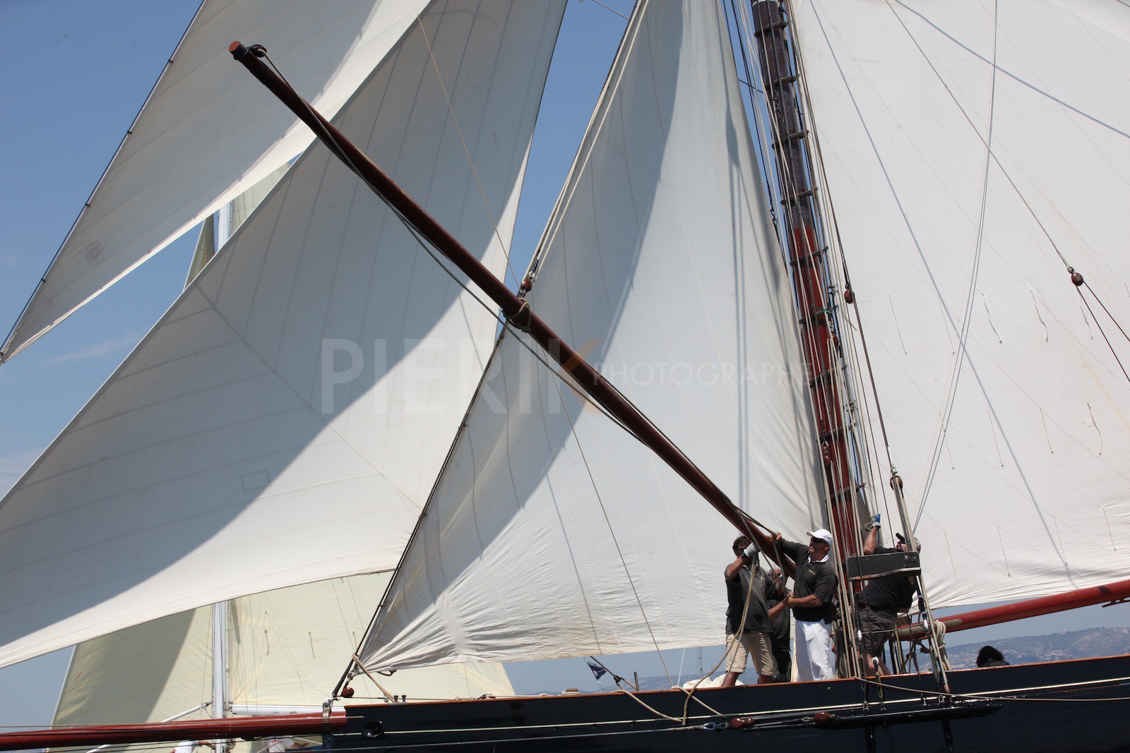 Manœuvre à bord de Marigold