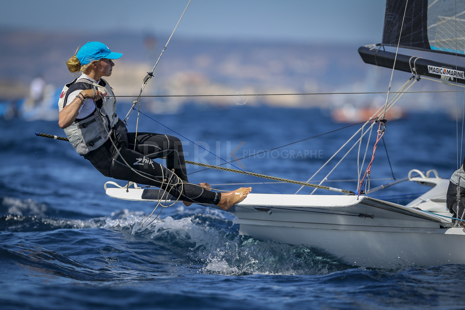 Marseilles France is hosting more than 200 sailors from 28 nations for the 2018 Junior Worl Championship of 49er, 49erFX and Nacra 17. Held from 28 august to 1st september 2018. © Pierick Jeannoutot