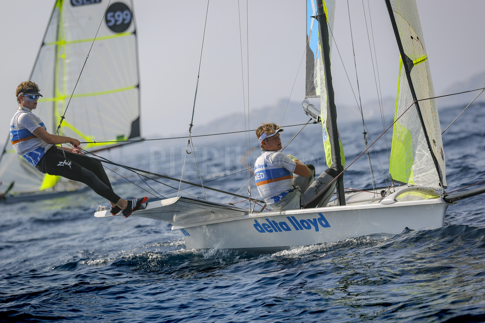 Marseilles France is hosting more than 200 sailors from 28 nations for the 2018 Junior Worl Championship of 49er, 49erFX and Nacra 17. Held from 28 august to 1st september 2018. © Pierick Jeannoutot