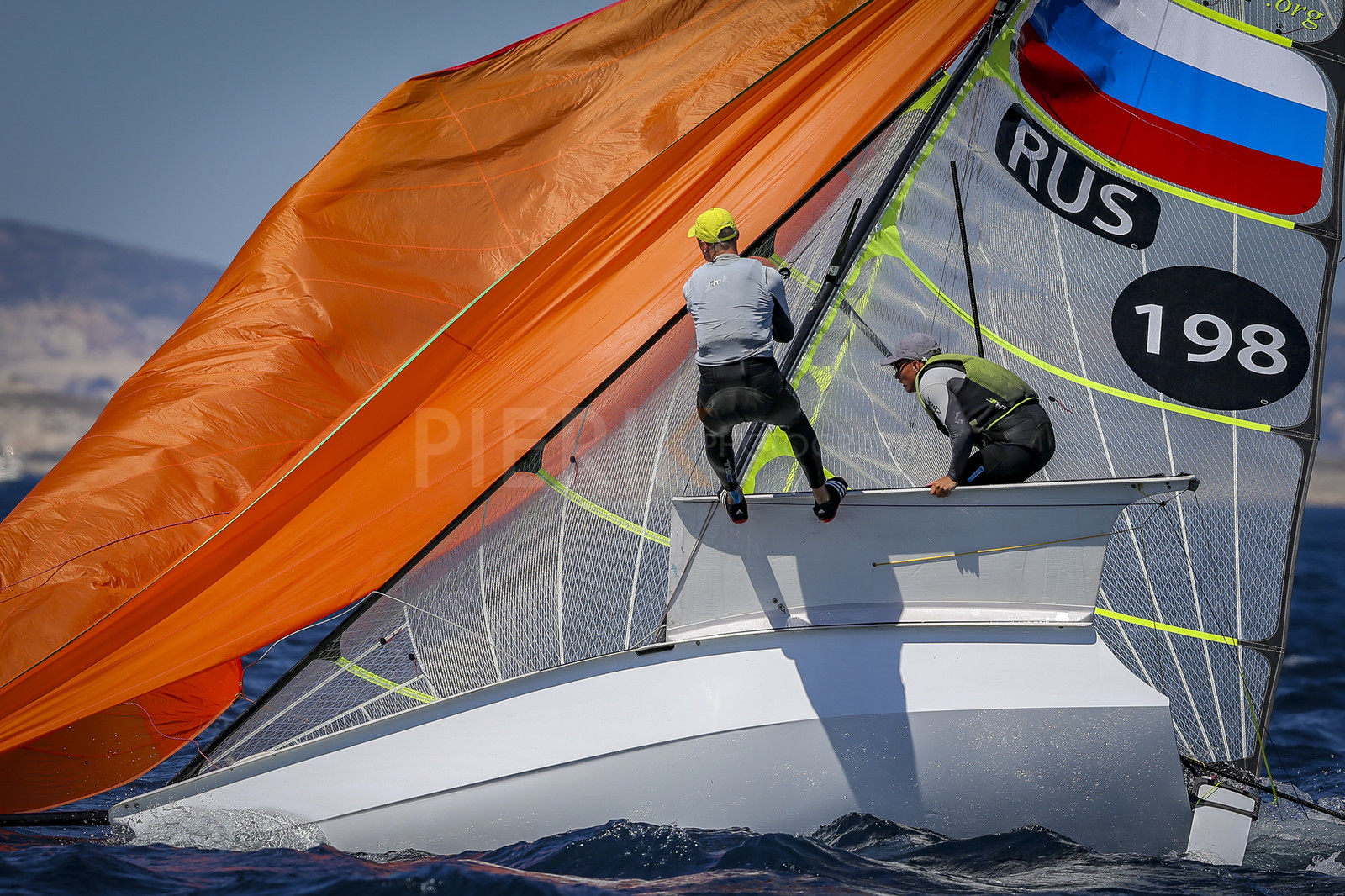 Marseilles France is hosting more than 200 sailors from 28 nations for the 2018 Junior Worl Championship of 49er, 49erFX and Nacra 17. Held from 28 august to 1st september 2018. © Pierick Jeannoutot