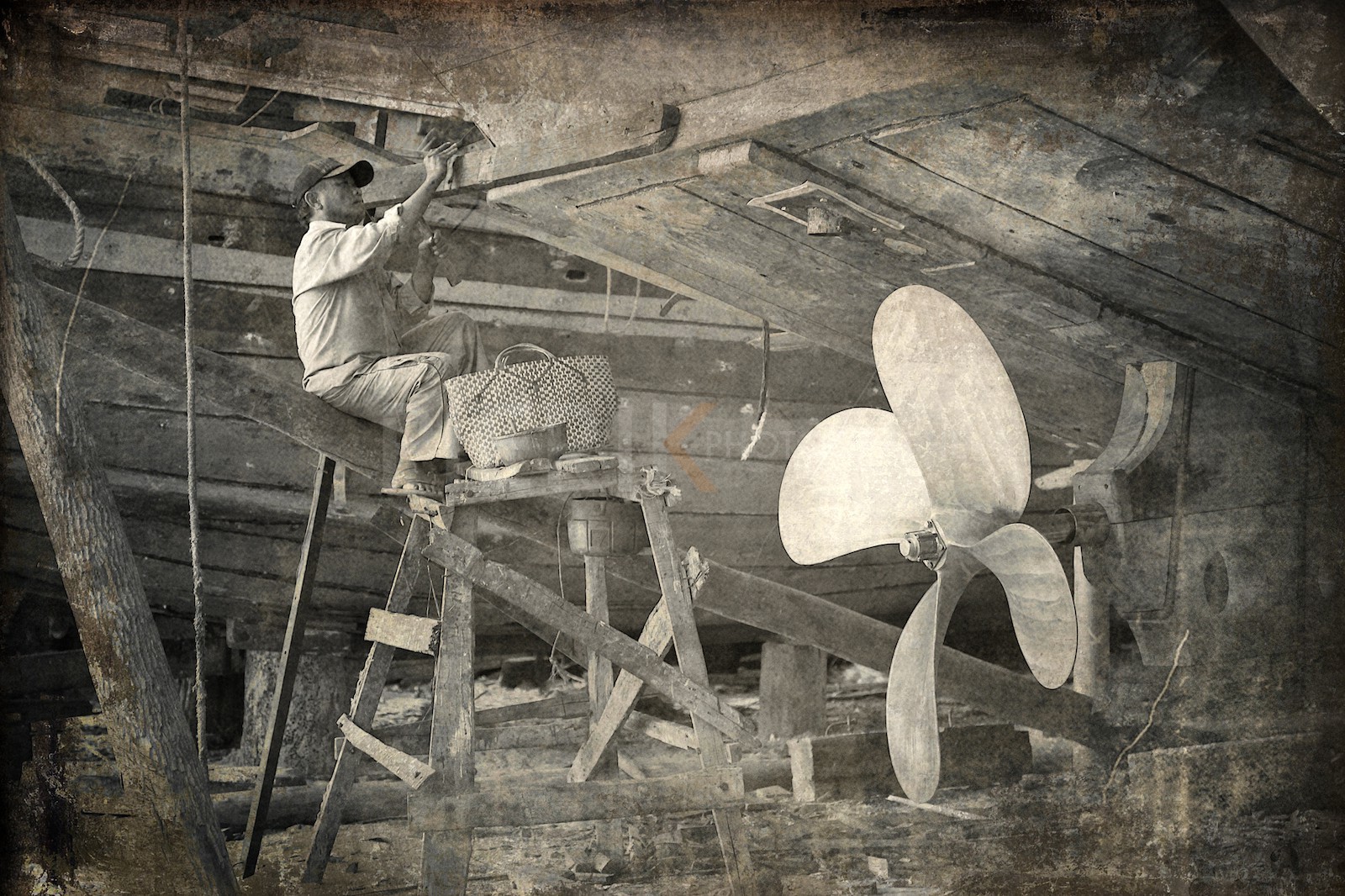 Chantier naval à Mui Ne Chantier naval à Mui Ne