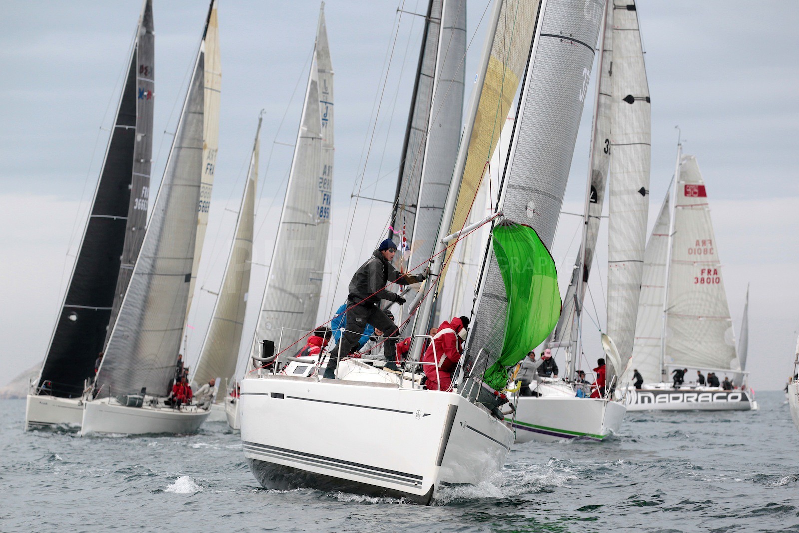 Envoi de spi à la bouée