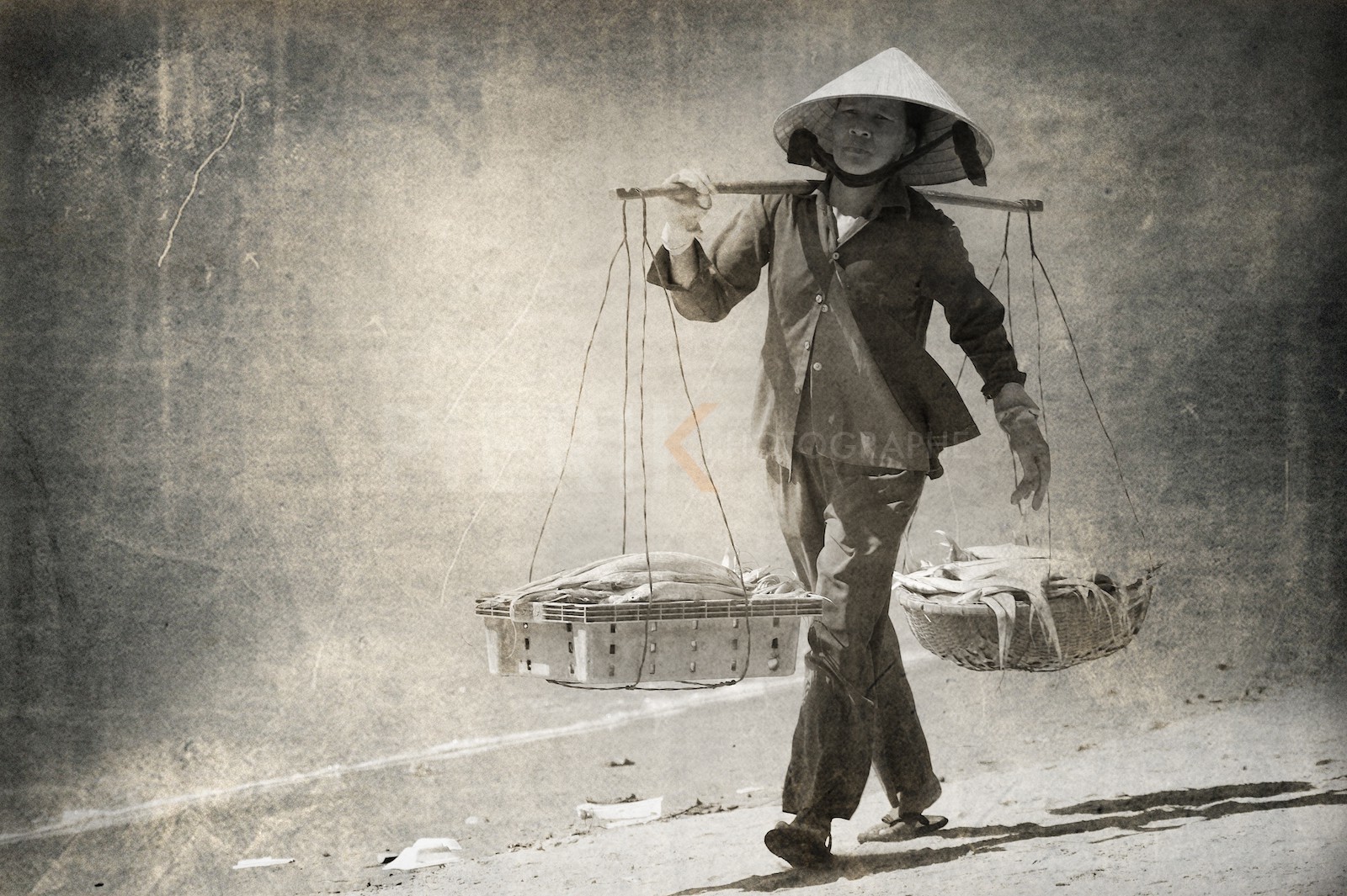 Vendeuse de poisson Vendeuse de poisson