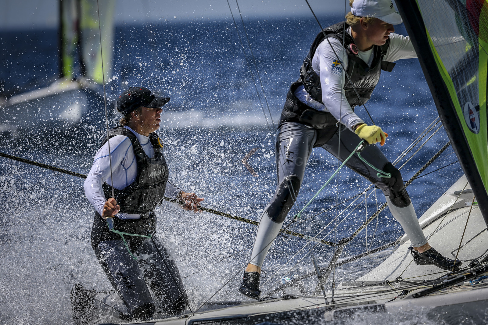 Marseilles France is hosting more than 200 sailors from 28 nations for the 2018 Junior Worl Championship of 49er, 49erFX and Nacra 17. Held from 28 august to 1st september 2018. © Pierick Jeannoutot