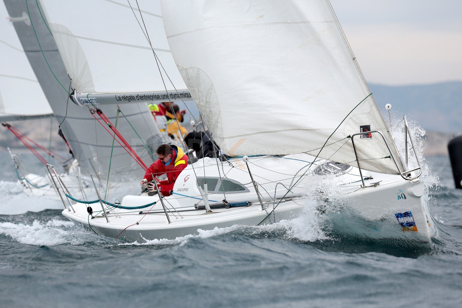 Relance après la bouée