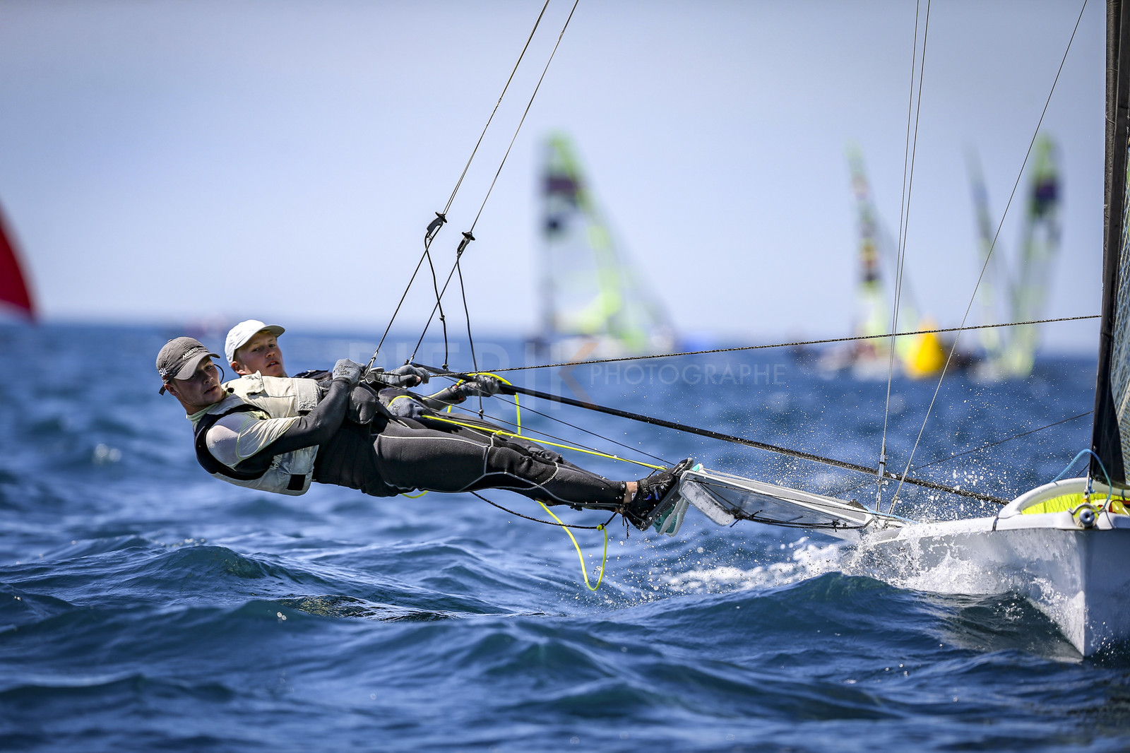 Marseilles France is hosting more than 200 sailors from 28 nations for the 2018 Junior Worl Championship of 49er, 49erFX and Nacra 17. Held from 28 august to 1st september 2018. © Pierick Jeannoutot