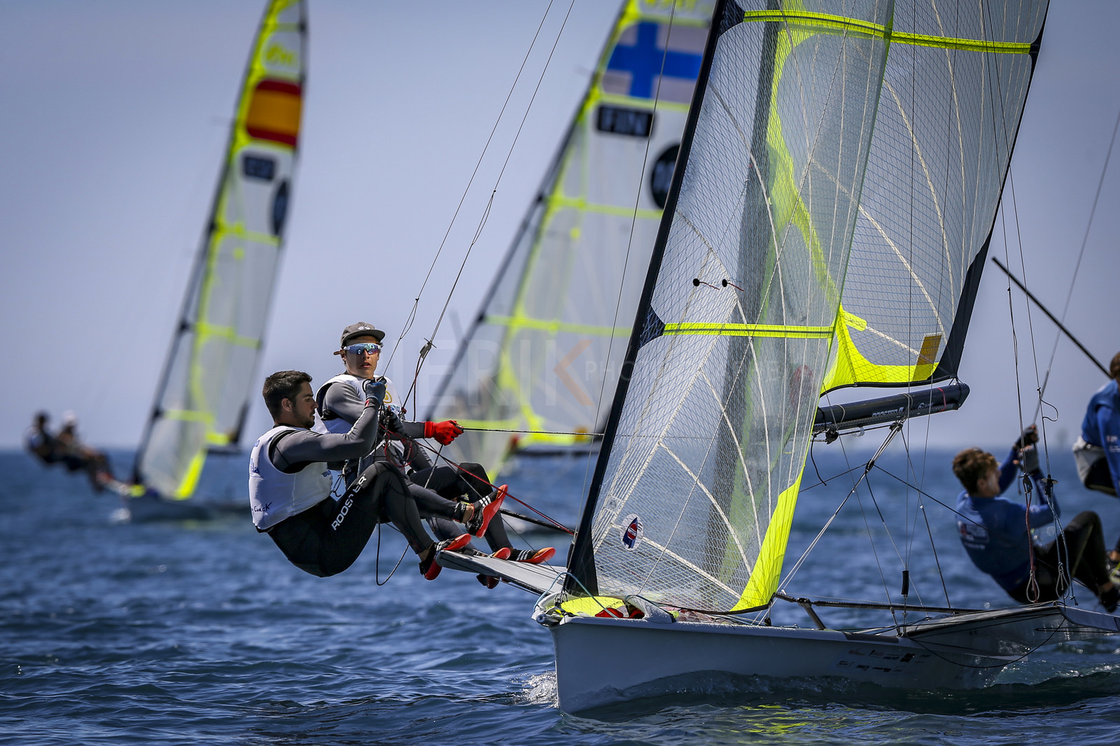 Marseilles France is hosting more than 200 sailors from 28 nations for the 2018 Junior Worl Championship of 49er, 49erFX and Nacra 17. Held from 28 august to 1st september 2018. © Pierick Jeannoutot