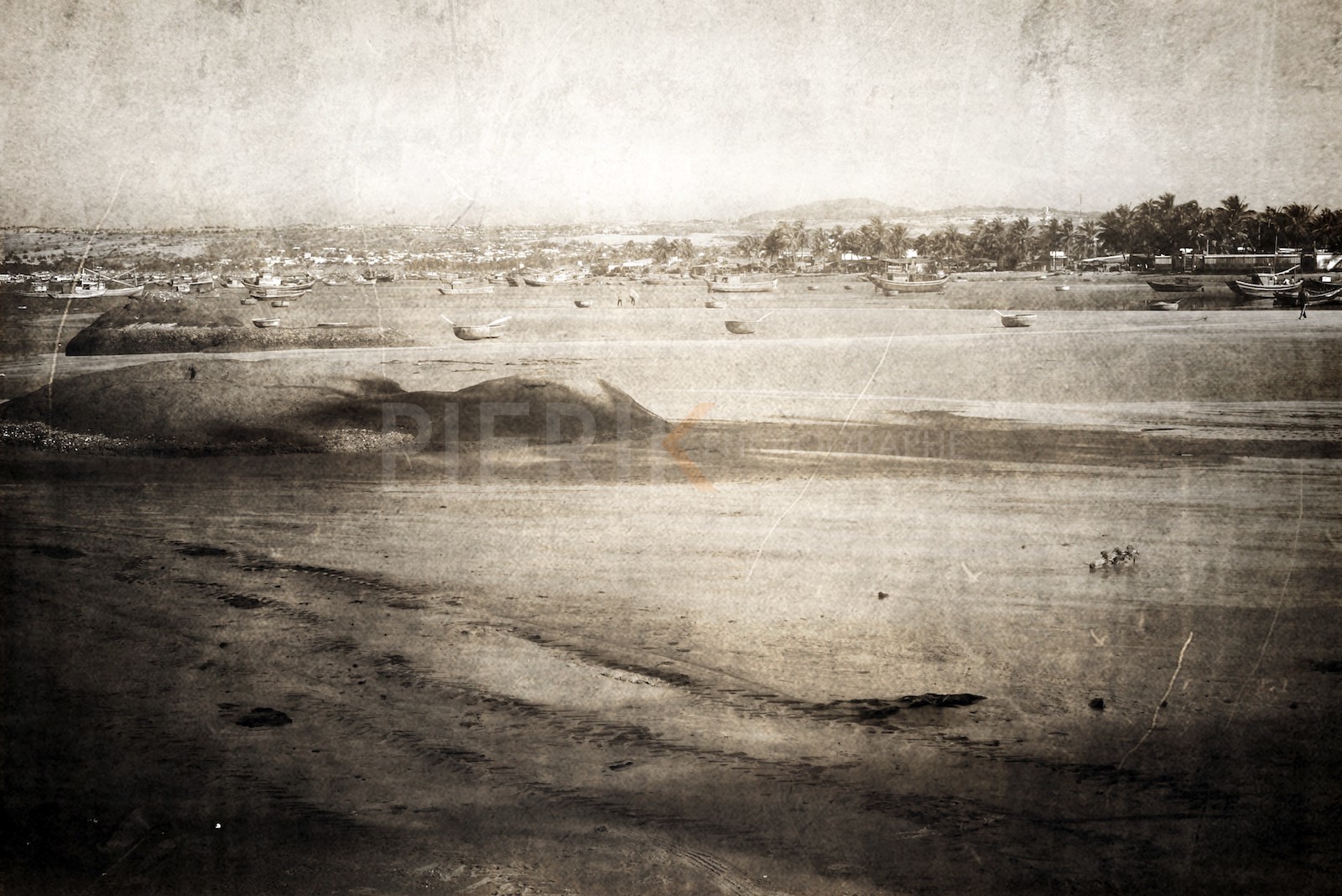 Marée basse à Mui Ne Marée basse à Mui Ne