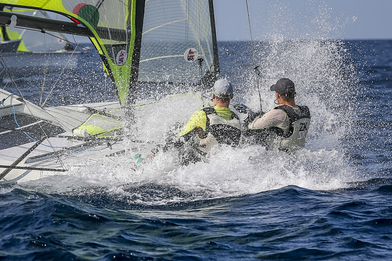 Marseille France is hosting more than 200 sailors from 28 nations for the 2018 Junior Worl Championship of 49er, 49erFX and Nacra 17. Held from 28 august to 1st september 2018. © Pierick Jeannoutot