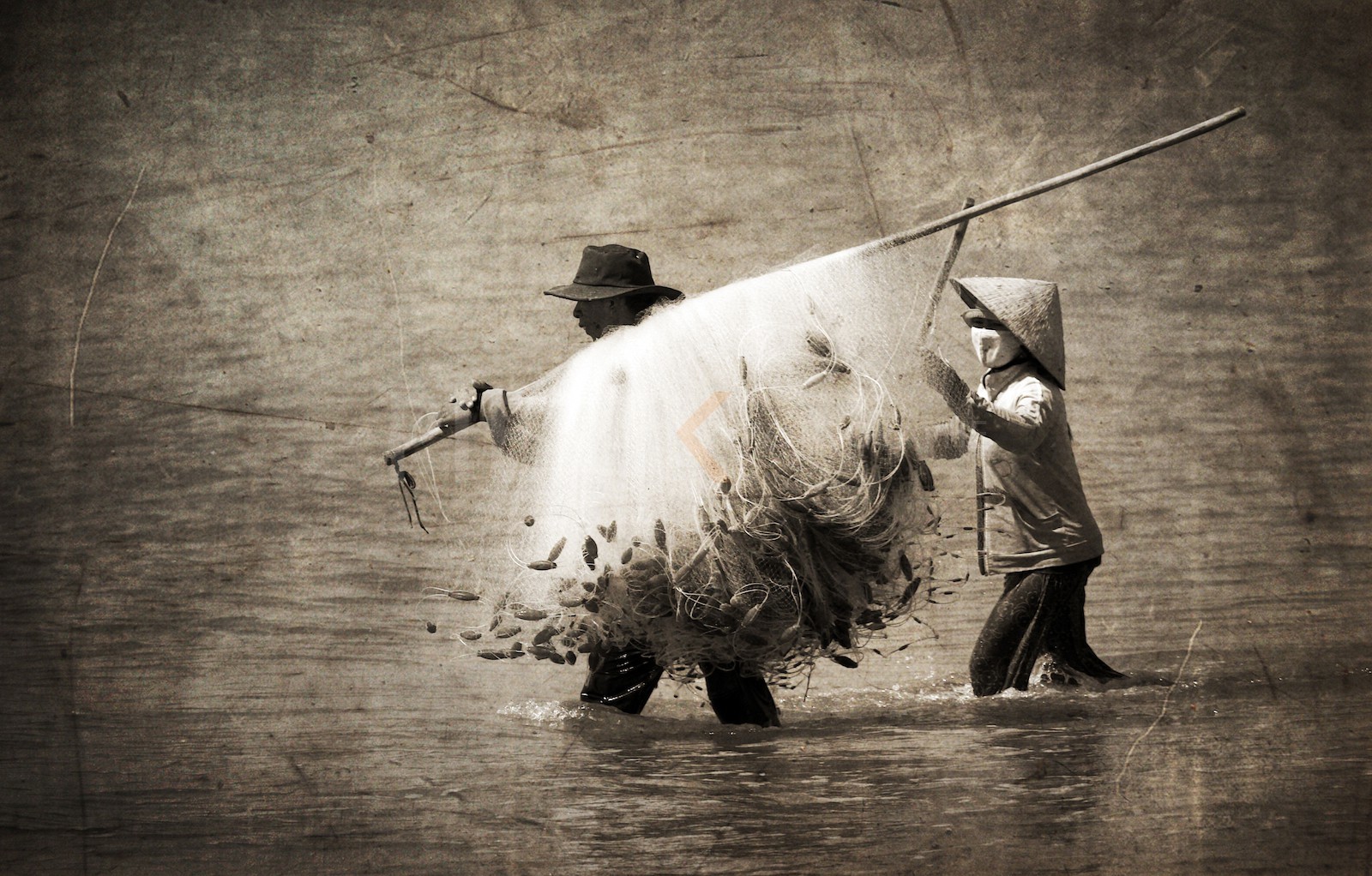 Pêcheurs à Ke Ga Pêcheurs à Ke Ga