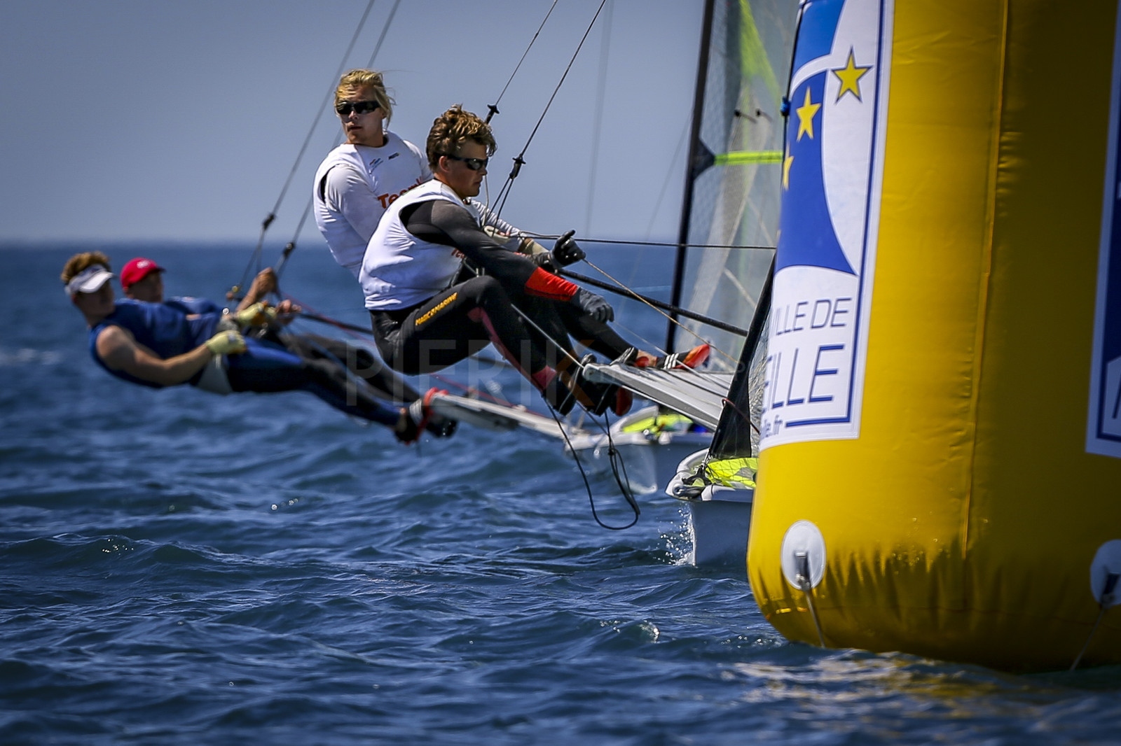 Marseilles France is hosting more than 200 sailors from 28 nations for the 2018 Junior Worl Championship of 49er, 49erFX and Nacra 17. Held from 28 august to 1st september 2018. © Pierick Jeannoutot