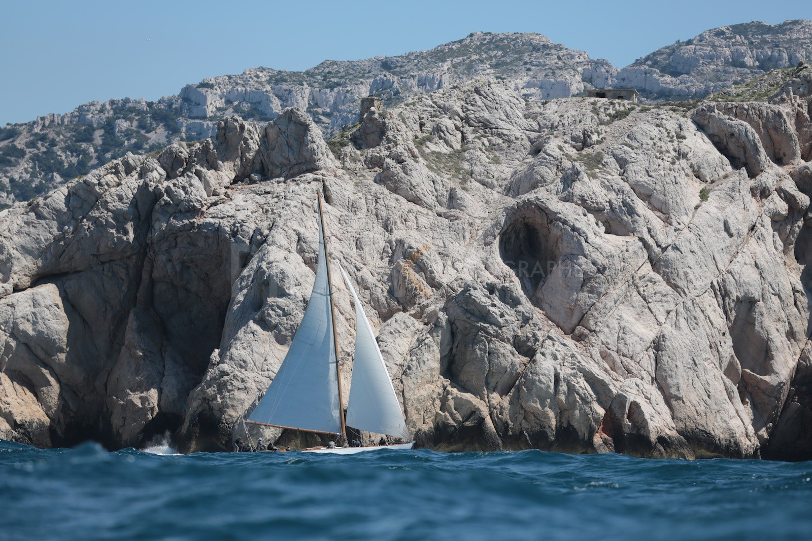 Dans les Calanques de Marseille