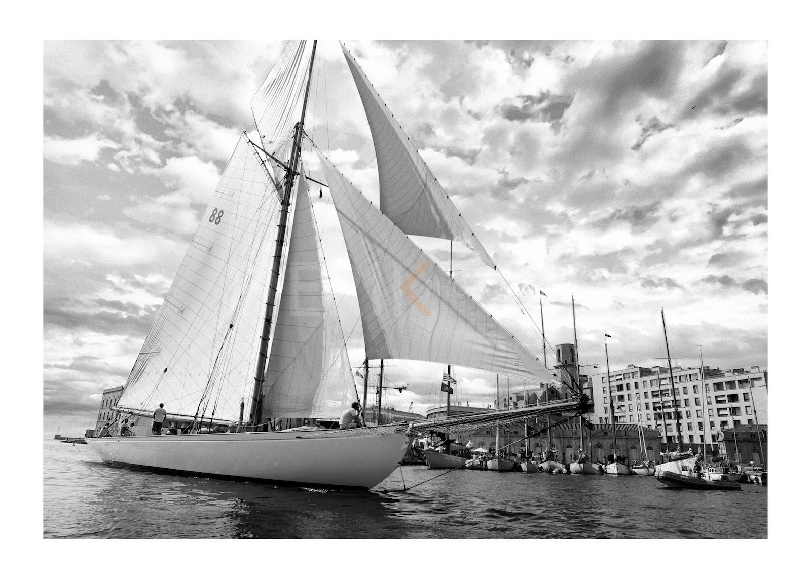 Entrée dans le port de Marseille
