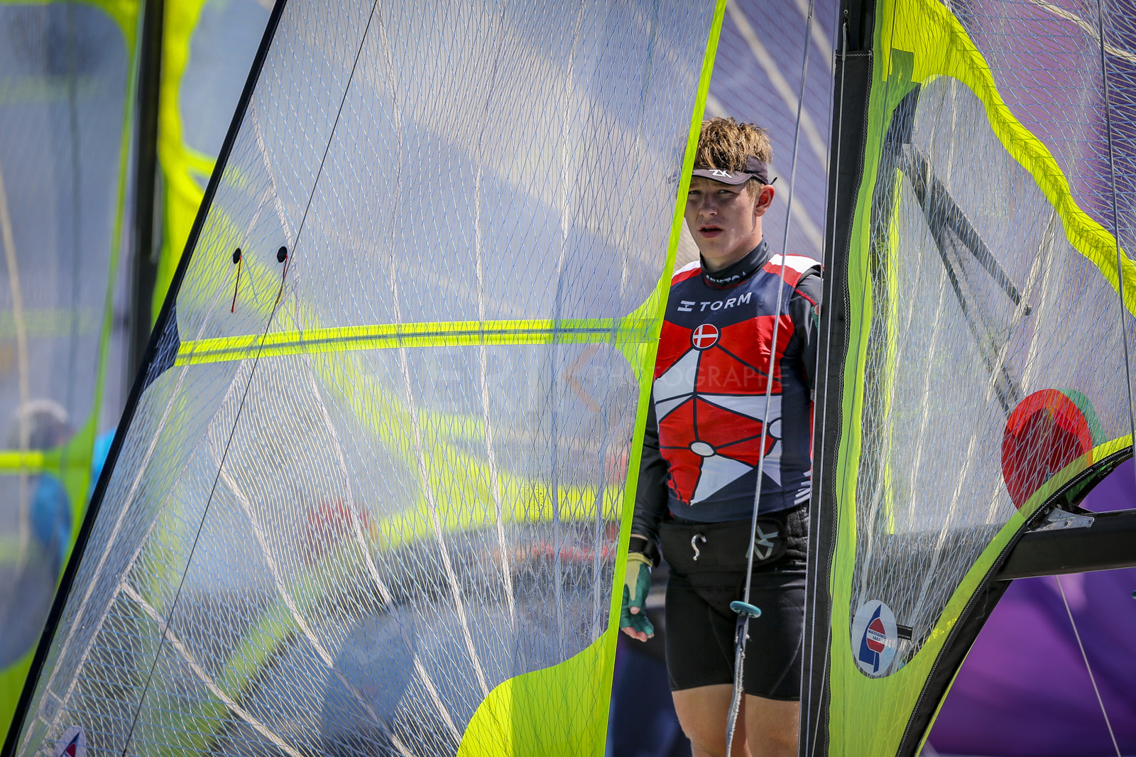 Marseilles France is hosting more than 200 sailors from 28 nations for the 2018 Junior Worl Championship of 49er, 49erFX and Nacra 17. Held from 28 august to 1st september 2018. © Pierick Jeannoutot