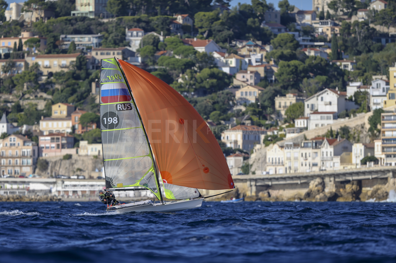 Marseille France is hosting more than 200 sailors from 28 nations for the 2018 Junior Worl Championship of 49er, 49erFX and Nacra 17. Held from 28 august to 1st september 2018. © Pierick Jeannoutot