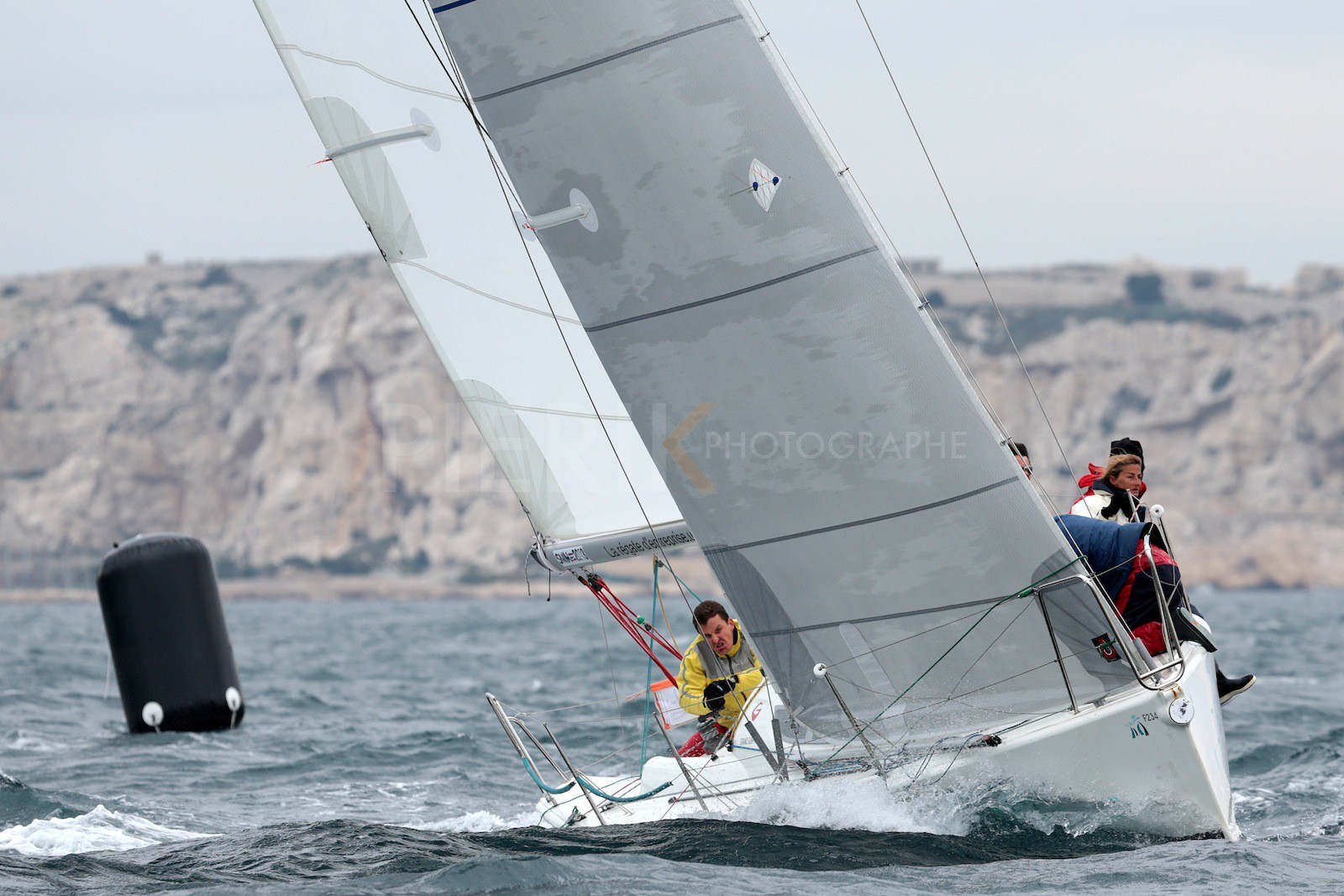 Relance après la bouée