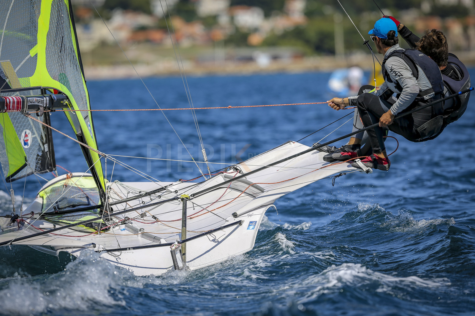 Marseilles France is hosting more than 200 sailors from 28 nations for the 2018 Junior Worl Championship of 49er, 49erFX and Nacra 17. Held from 28 august to 1st september 2018. © Pierick Jeannoutot