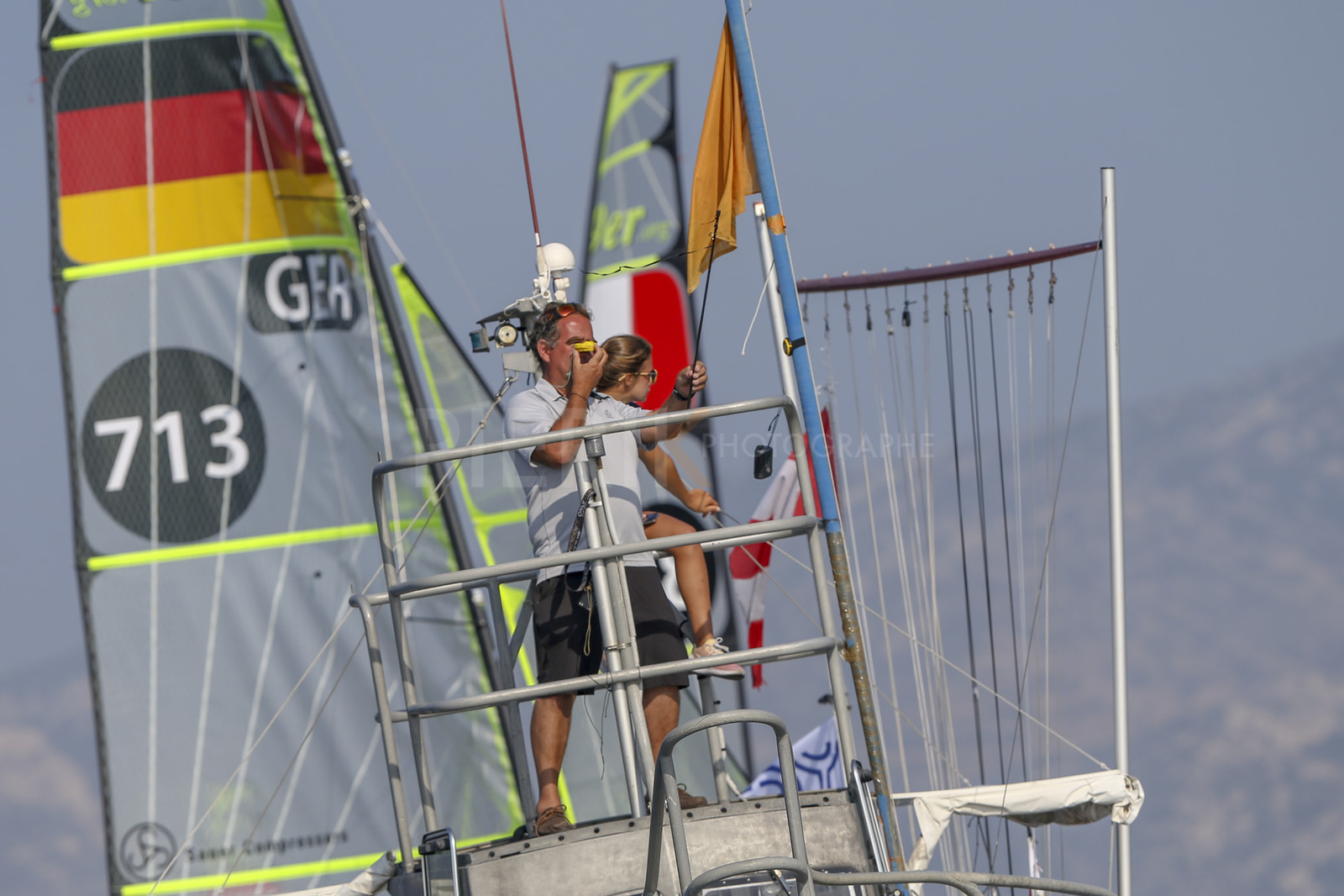 Marseilles France is hosting more than 200 sailors from 28 nations for the 2018 Junior Worl Championship of 49er, 49erFX and Nacra 17. Held from 28 august to 1st september 2018. © Pierick Jeannoutot