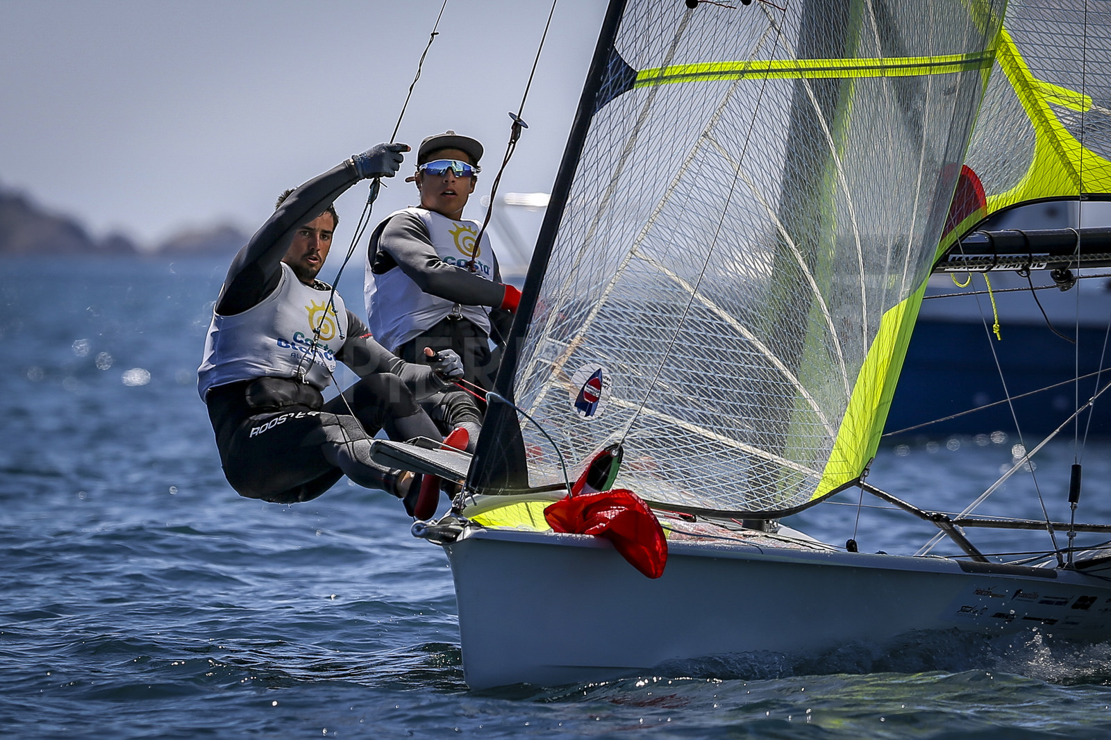 Marseilles France is hosting more than 200 sailors from 28 nations for the 2018 Junior Worl Championship of 49er, 49erFX and Nacra 17. Held from 28 august to 1st september 2018. © Pierick Jeannoutot