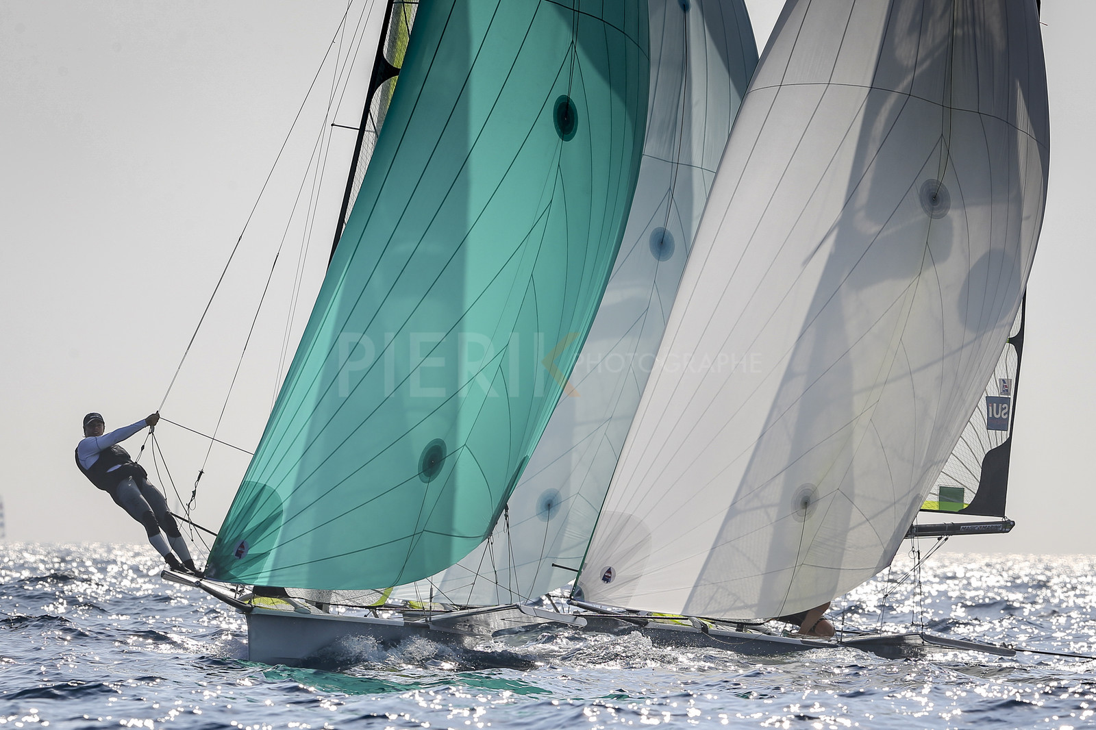 Marseilles France is hosting more than 200 sailors from 28 nations for the 2018 Junior Worl Championship of 49er, 49erFX and Nacra 17. Held from 28 august to 1st september 2018. © Pierick Jeannoutot