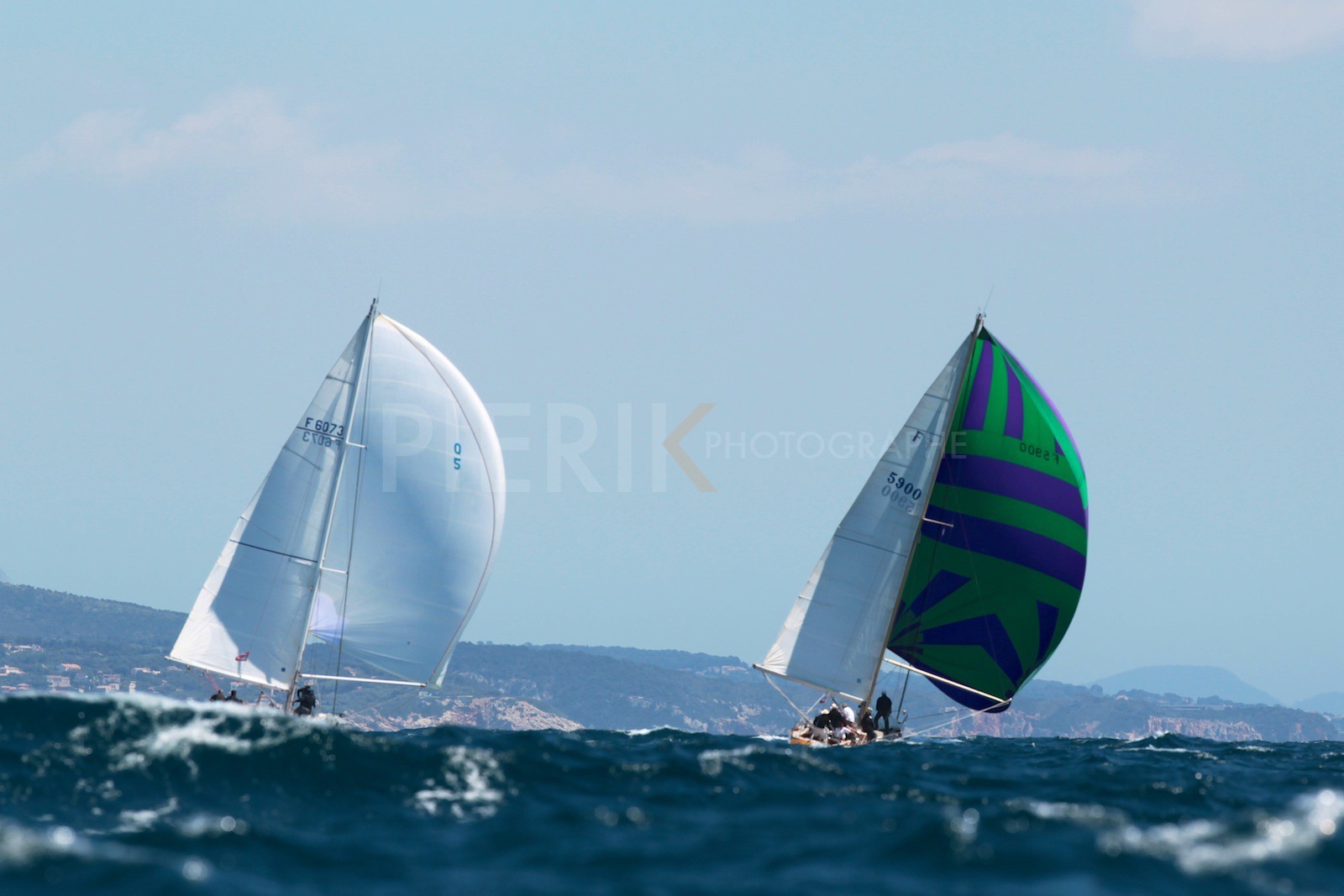 Windrush II et Aigue Blu