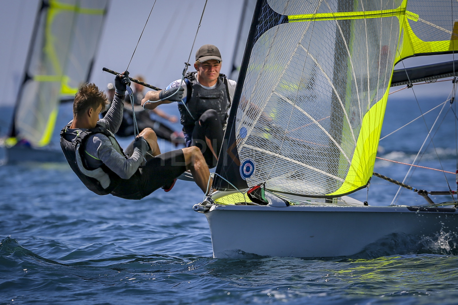 Marseilles France is hosting more than 200 sailors from 28 nations for the 2018 Junior Worl Championship of 49er, 49erFX and Nacra 17. Held from 28 august to 1st september 2018. © Pierick Jeannoutot