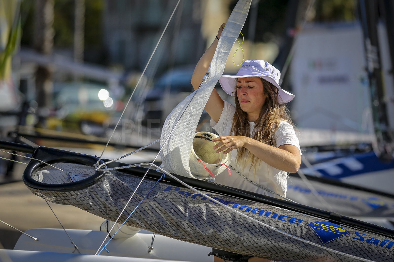 Marseilles France is hosting more than 200 sailors from 28 nations for the 2018 Junior Worl Championship of 49er, 49erFX and Nacra 17. Held from 28 august to 1st september 2018. © Pierick Jeannoutot