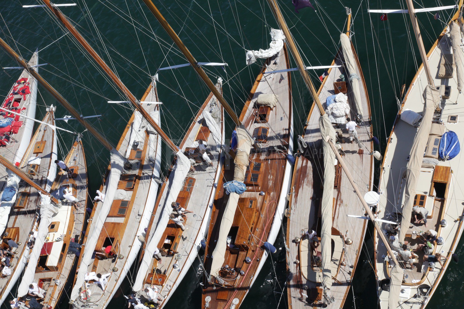 Enfilade de yacht