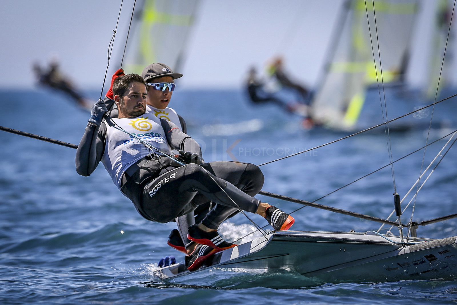 Marseilles France is hosting more than 200 sailors from 28 nations for the 2018 Junior Worl Championship of 49er, 49erFX and Nacra 17. Held from 28 august to 1st september 2018. © Pierick Jeannoutot