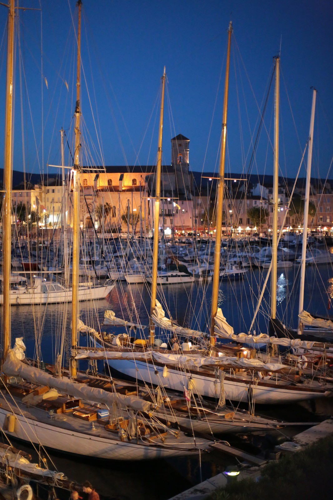 Les bateaux dans le port vieux de La Ciotat