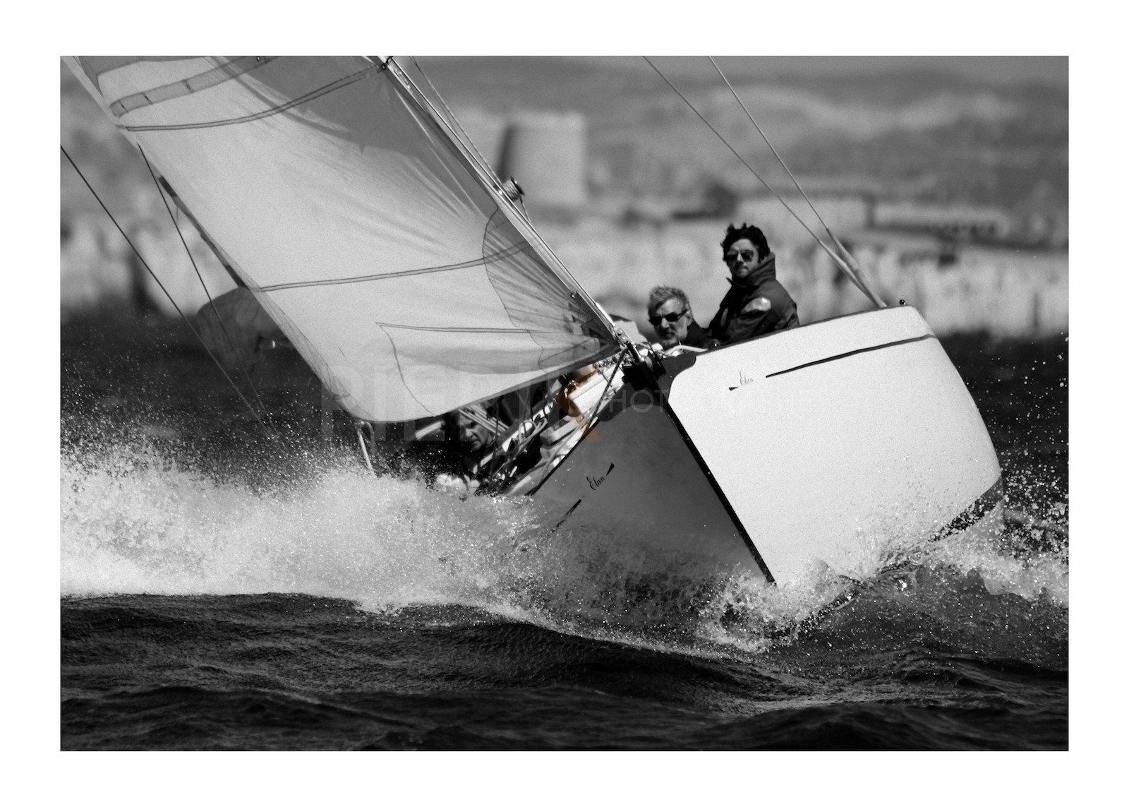 Elan à la gîte en rade de Marseille